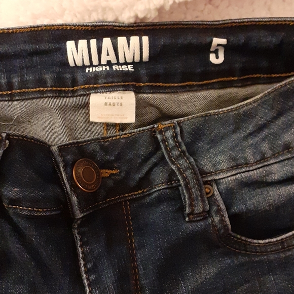 High Waisted Jean Shorts - Picture 2 of 3